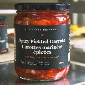 Spicy Pickled Carrots