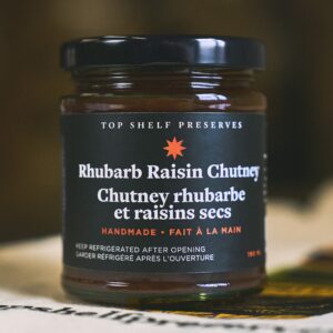 Rhubarb Raisin Chutney