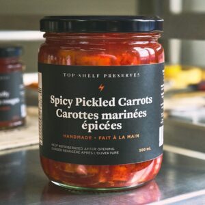 Spicy Pickled Carrots