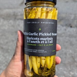 Dill & Garlic Pickled Beans