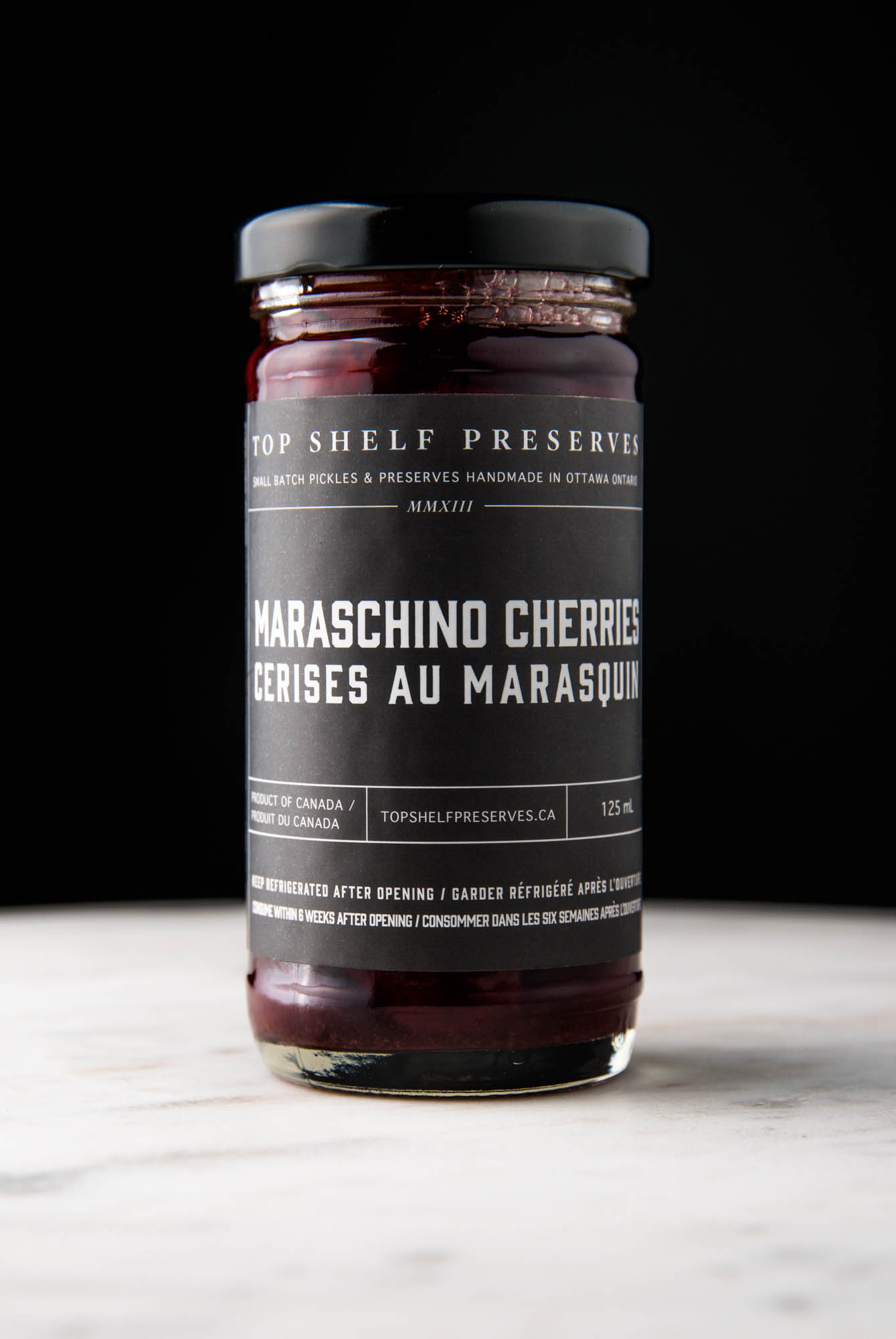 Maraschino Cherries Top Shelf Preserves