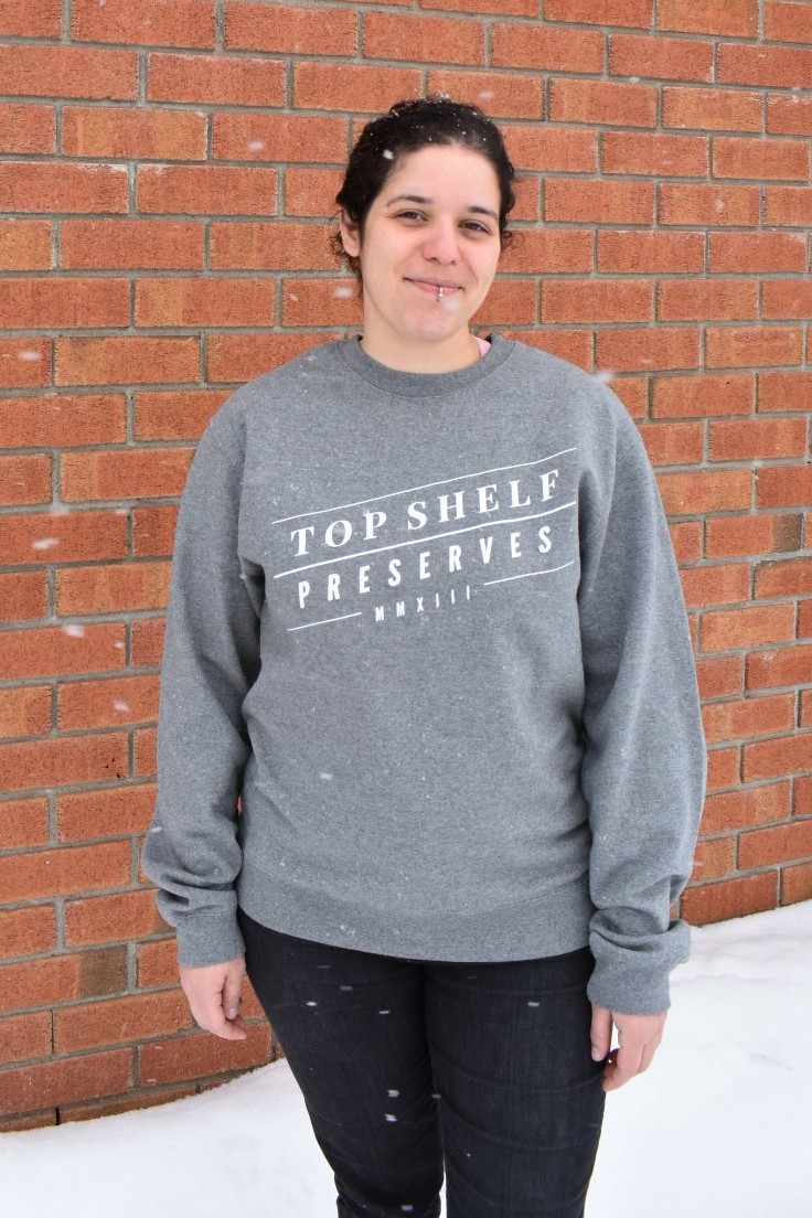 Crew Neck Sweatshirt - Top Shelf Preserves