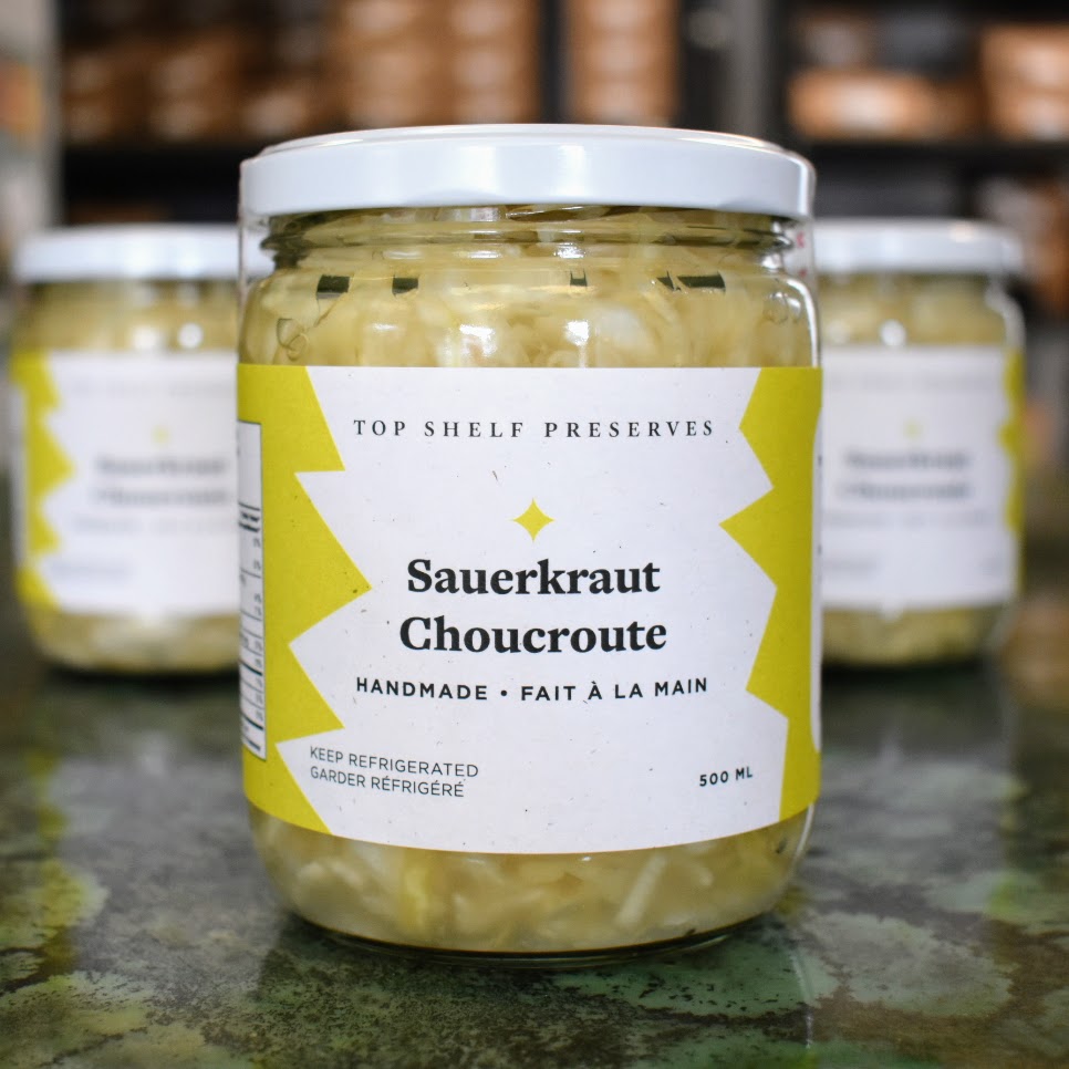 Sauerkraut (Ottawa only) Top Shelf Preserves
