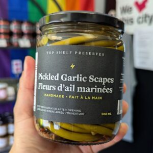 Pickled Garlic Scapes
