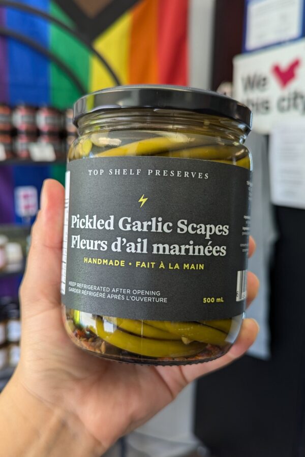 Pickled Garlic Scapes